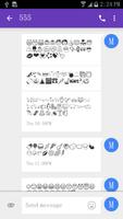 Emoji Fonts Message Maker Affiche