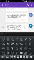 Emoji Fonts Message Maker capture d'écran 2