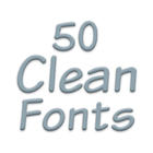 Clean Fonts Message Maker 圖標
