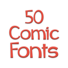 Comic Fonts Message Maker アイコン