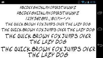 Comic Fonts Message Maker syot layar 3