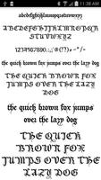 Gothic Fonts Message Maker اسکرین شاٹ 3