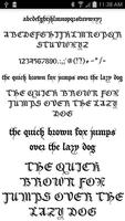 Gothic Fonts Message Maker 스크린샷 3