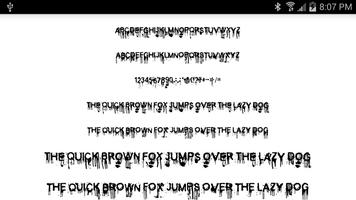 Halloween Fonts Message Maker পোস্টার