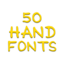 Hand Fonts Message Maker APK