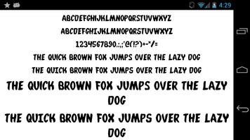Hand Fonts Message Maker captura de pantalla 1