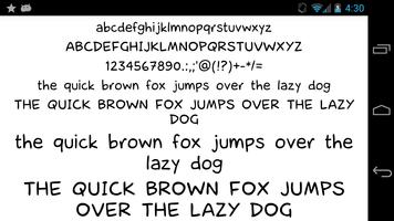 Hand Fonts Message Maker capture d'écran 2