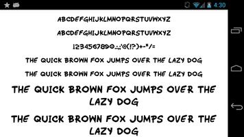 Hand Fonts Message Maker captura de pantalla 3