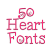 Hearts Fonts Message Maker