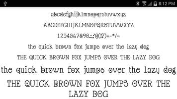 Hearts Fonts Message Maker الملصق