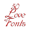 ikon Love Fonts Message Maker