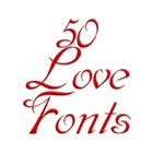 Love Fonts Message Maker アイコン
