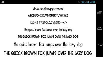 Pencil Fonts Message Maker Poster