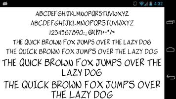 Pencil Fonts Message Maker captura de pantalla 2