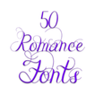 ”Romance Fonts Message Maker