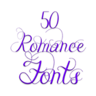 Romance Fonts Message Maker 图标