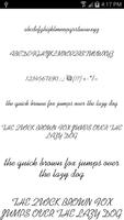 Romance Fonts Message Maker الملصق