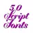 Script Fonts Message Maker APK