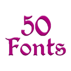 Fonts Message Maker آئیکن