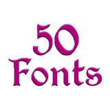 Fonts Message Maker ícone