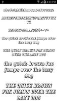 Fonts Message Maker Plakat