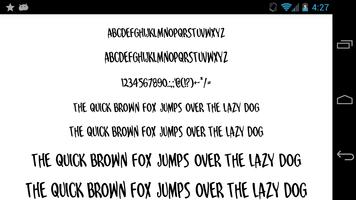 Fonts Message Maker постер