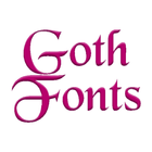 Goth Fonts icono