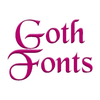 Goth Fonts for FlipFont