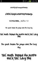 Goth Fonts 포스터