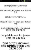 Goth Fonts 스크린샷 1