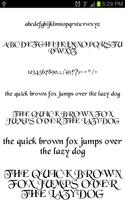 Goth Fonts 截圖 2