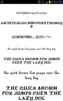 Goth Fonts 스크린샷 3