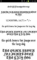 Royal Fonts imagem de tela 1