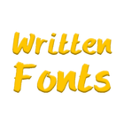 Written Fonts ikon
