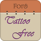 Free Tattoo Fonts ikon