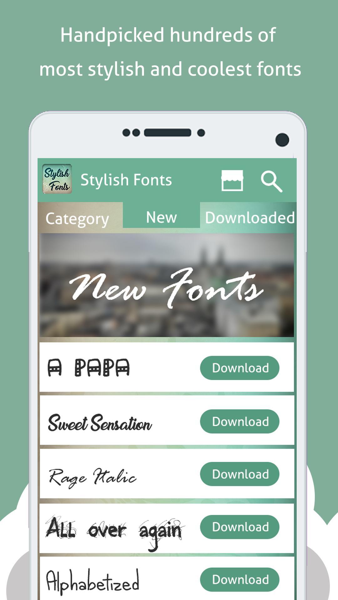 wallpapers Baixar Fontes Para Celular fontes sem estilo gratis para android