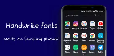 Hand Fonts for Samsung Galaxy