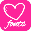 Amour polices pour FlipFont