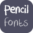 Pencil Fonts for FlipFont