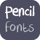 Pencil Fonts 아이콘