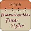 ”Handwrite Font Style Free