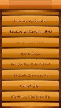 Handwrite Font Style Free 截图 1