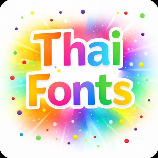 Fonts Thai for FlipFont
