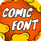 Comic Font Free Style Zeichen