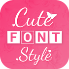 Cute Font Style-icoon