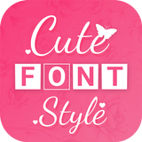 Cute Font Style أيقونة