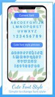 Cute Font Style syot layar 1