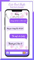 Cute Font Style اسکرین شاٹ 3