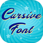 Cursive Font Free Style आइकन