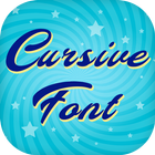 آیکون‌ Cursive Font Free Style